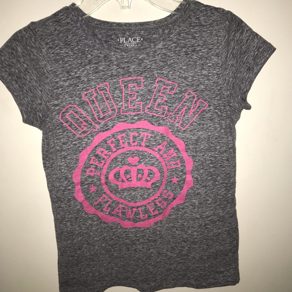 Gray Kids Top